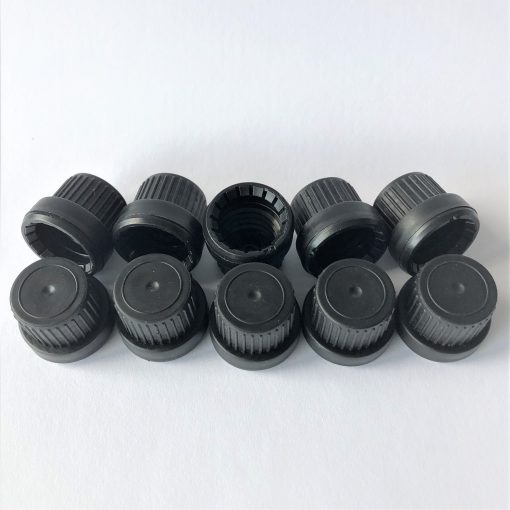 Caps Tamper Evident Black