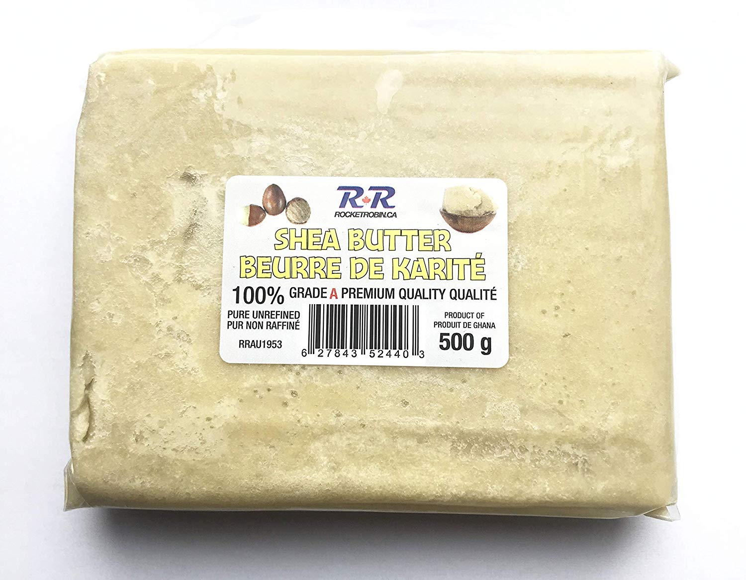 5kg Raw shea butter, pure, 100% natural, raw - raw shea butter